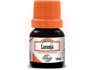 Anilina Líquida Laranja 10ml - Arcolor