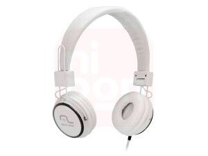 Fone de Ouvido Multilaser Com Microfone Headfun Branco P2 - PH087
